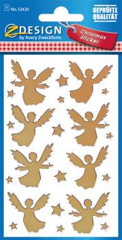 Creapop HOBBY-Design Sticker 'Eulen I' – Bastelaufkleber Für Karten & Scrapbooking (Bogen 15x16,5 Cm)