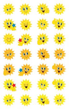 reward sticker sun