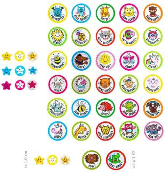 Motivation teacher sticker block 320s