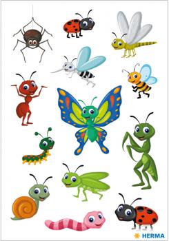 Sticker Kleine Krabbeltiere