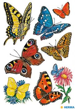 Sticker butterflies