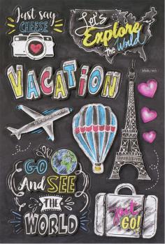 3D Paper Sticker Reise III