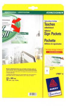 Label pockets