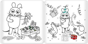 Preview: Die Maus Stickermalbuch