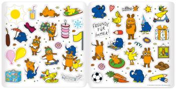 Preview: Die Maus Stickermalbuch