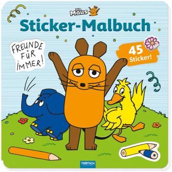 Die Maus Stickermalbuch