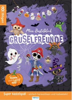 Mein Bastelblock Gruselfreunde