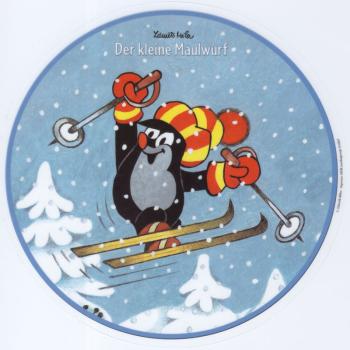 Preview: Der kleine Maulwurf 3er Set Winter-Fensterbilder