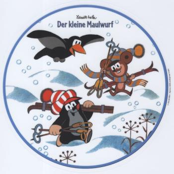 Preview: Der kleine Maulwurf 3er Set Winter-Fensterbilder