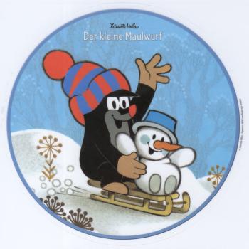 Der kleine Maulwurf 3er Set Winter-Fensterbilder