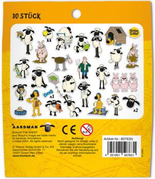 Soft-Sticker SHAUN das Schaf