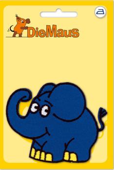 Die Maus Bügelbild Der kleine Elefant