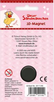 3D magnet Our Sandman Schnatterinchen