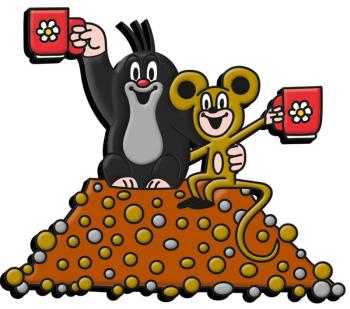 3D Magnet Der kleine Maulwurf Teestunde