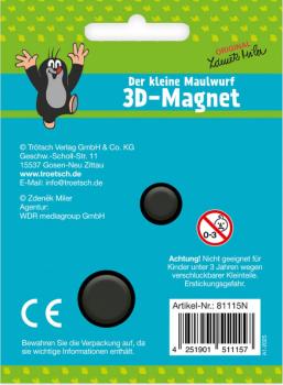3D Magnet Der kleine Maulwurf Teestunde