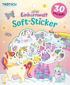 Soft-Sticker Einhornwelt