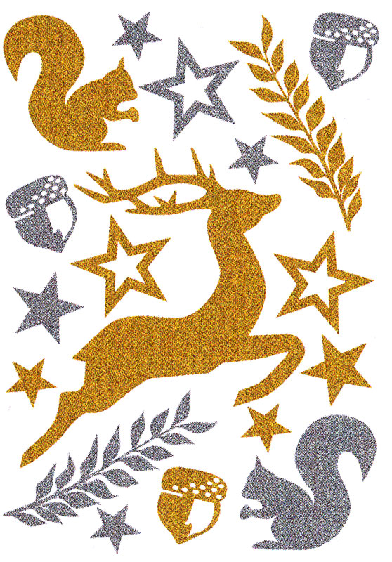 Softy-Sticker Bogen – Stern-Motiv In Silber, 17,5 X 9 Cm, Für Basteln, Scrapbooking & Dekoration
