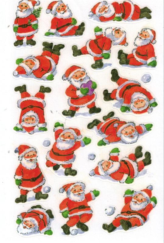 Santa Claus stickers