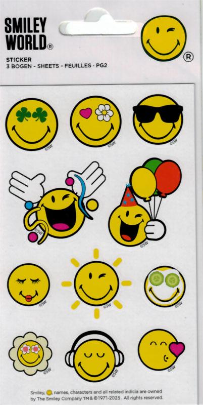 Smiley World Love Sticker