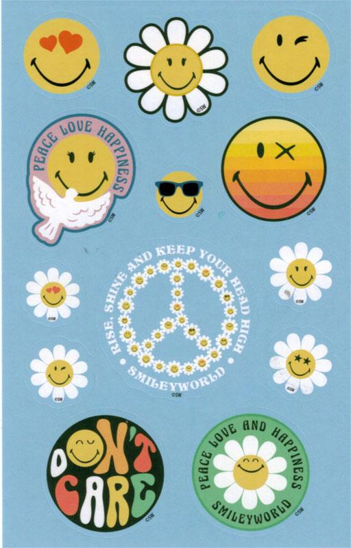 Smiley Peace Sticker
