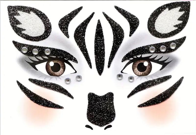Face Stickers Tiger