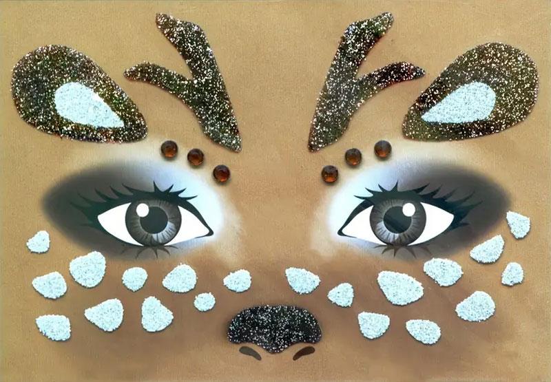 Face Stickers Deer
