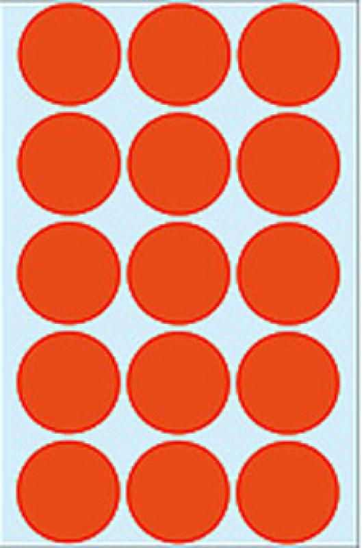 Markierungspunkte  Ø 32 mm rot