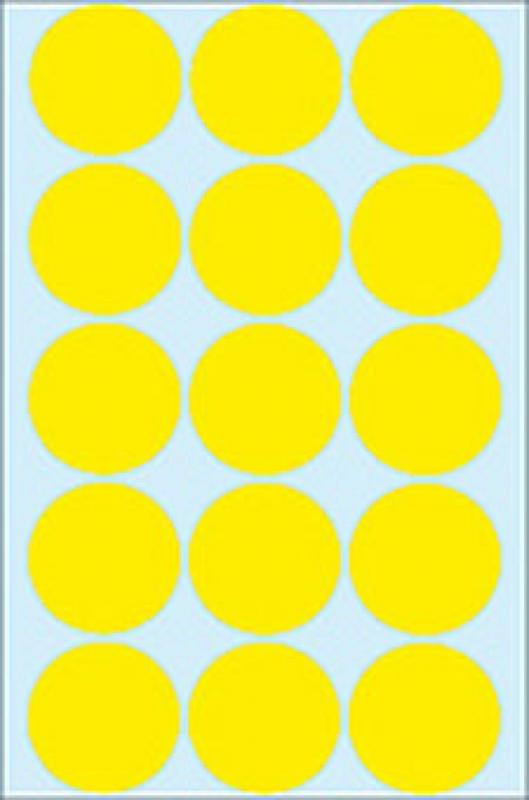 Marking points Ø 32 mm yellow