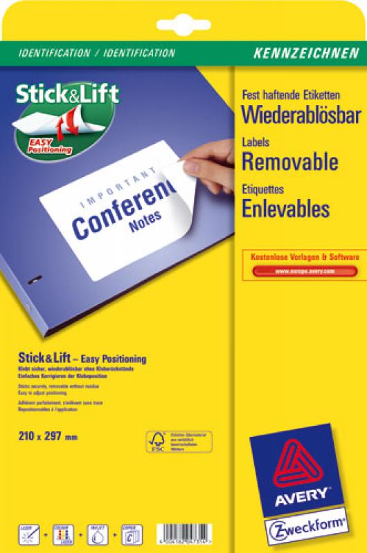 Removable labels