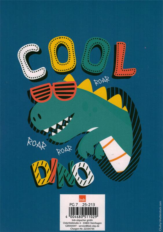 A5 Sticker Album Dino Cool