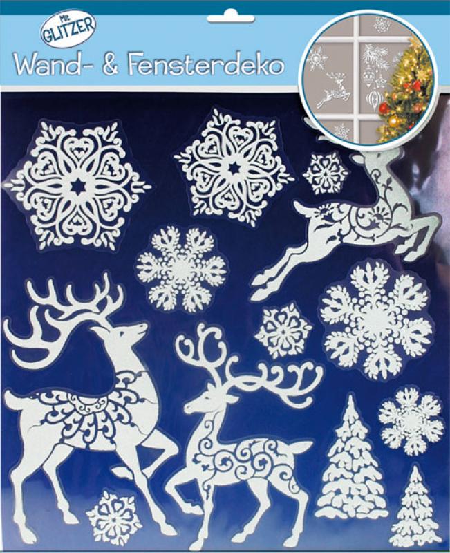 Wall - Window Decoration Christmas Reindeer