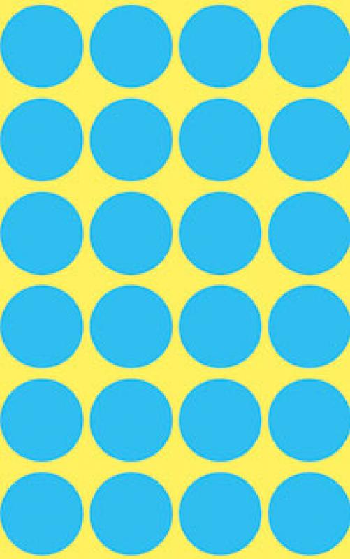 Mark points Ø 18 mm blue