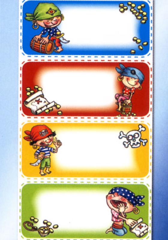 Clothing labels pirates