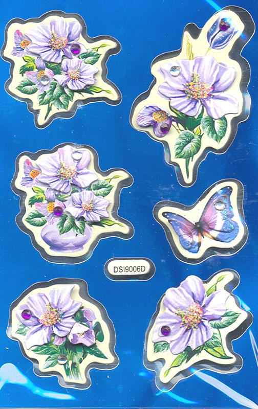 Collage Sticker Flower