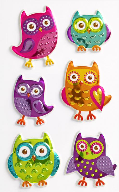 Creative Stickers owl