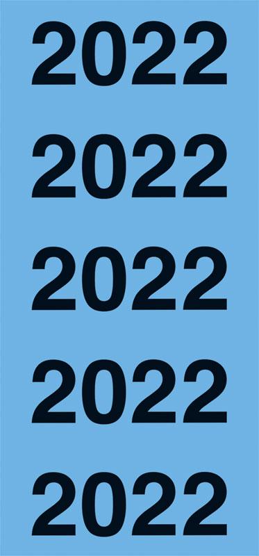 Year dates 2022 blue