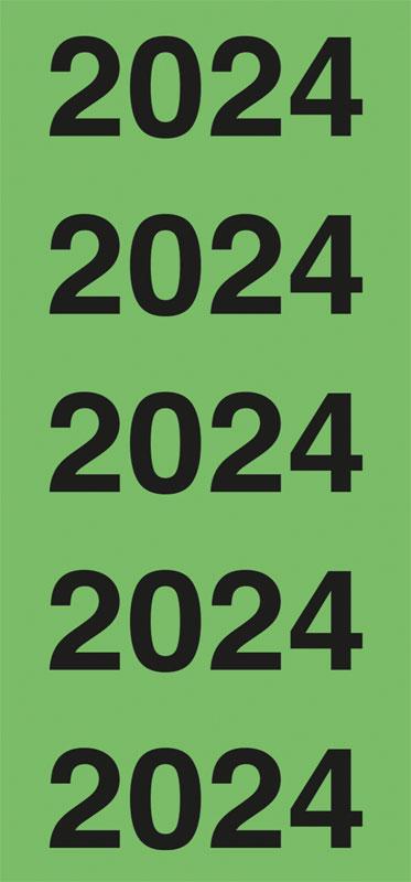 Year dates 2024 green