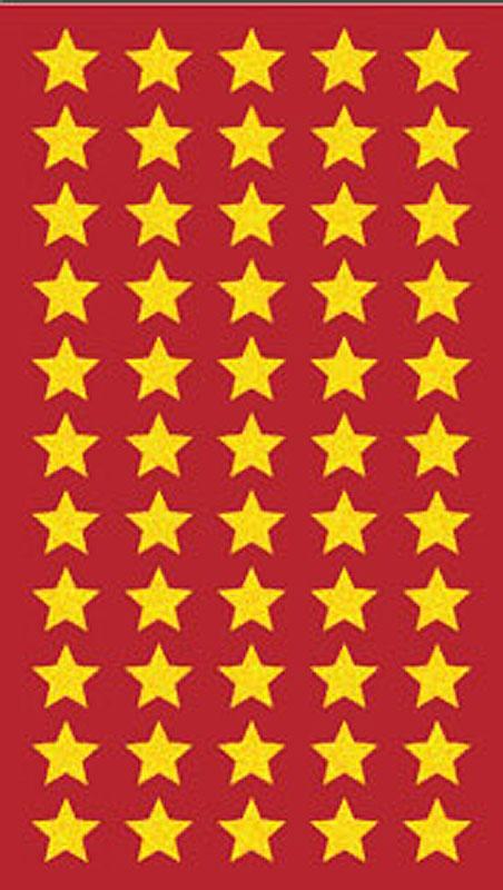 Prismatic Sticker 110 Sterne gold klein