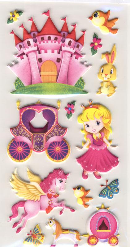 Foam Sticker Princess III