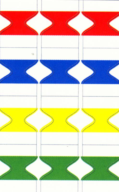 Register labels 4 colors