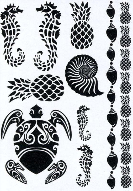 Tattoos Black Karibik