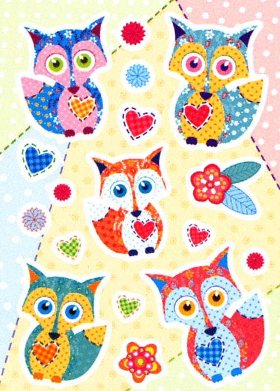 Papier Sticker Fuchs