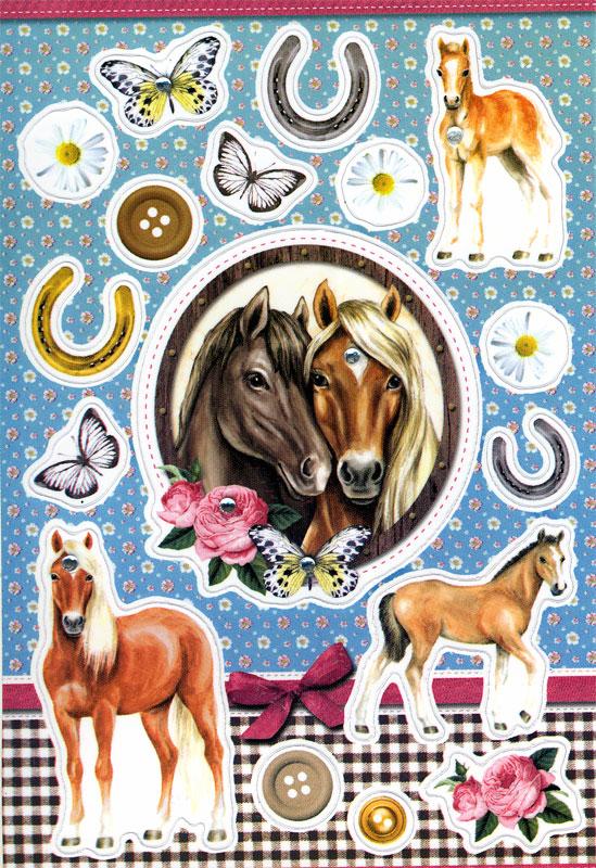 Pferde Papier Sticker