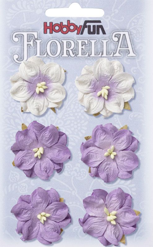FLORELLA flowers lavender - 3,5 cm