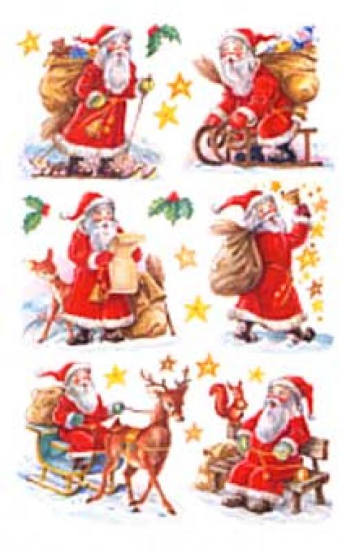 Santa Claus Sticker Mica