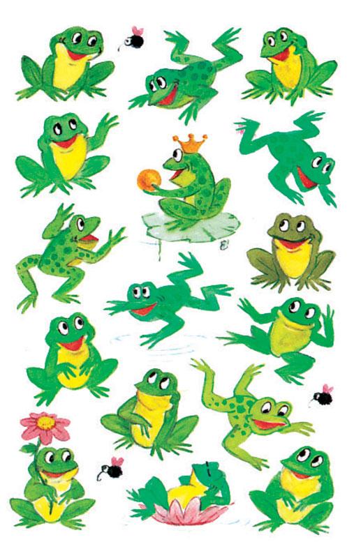 Frog Paper Sticker