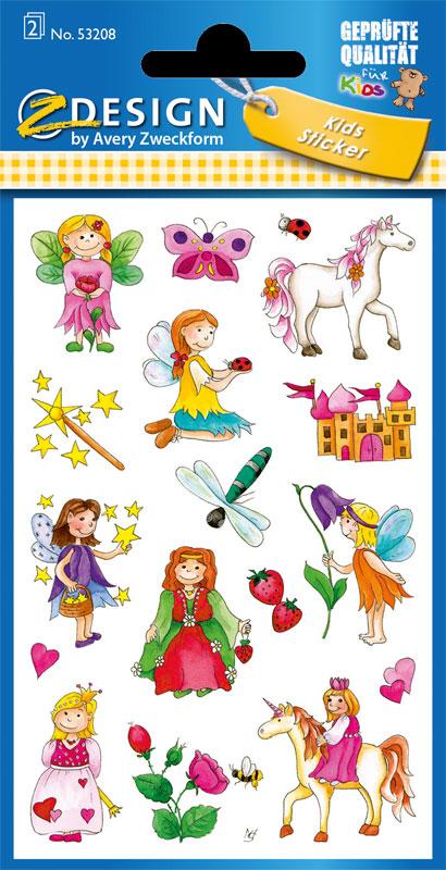 Princess Fairies Stickers