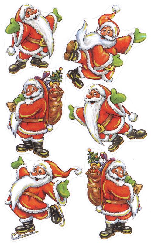 Santa Claus Stickers