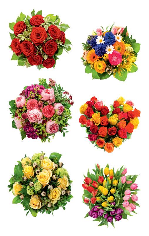 Flowers Sticker Bouquet of roses