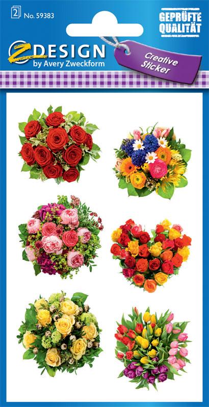 Flowers Sticker Bouquet of roses